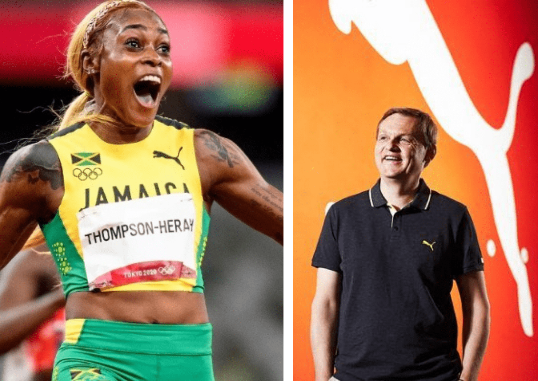 Elaine Thompson Herah, CHIEF EXECUTIVE OFFICER (CEO) Puma Bjørn Gulden