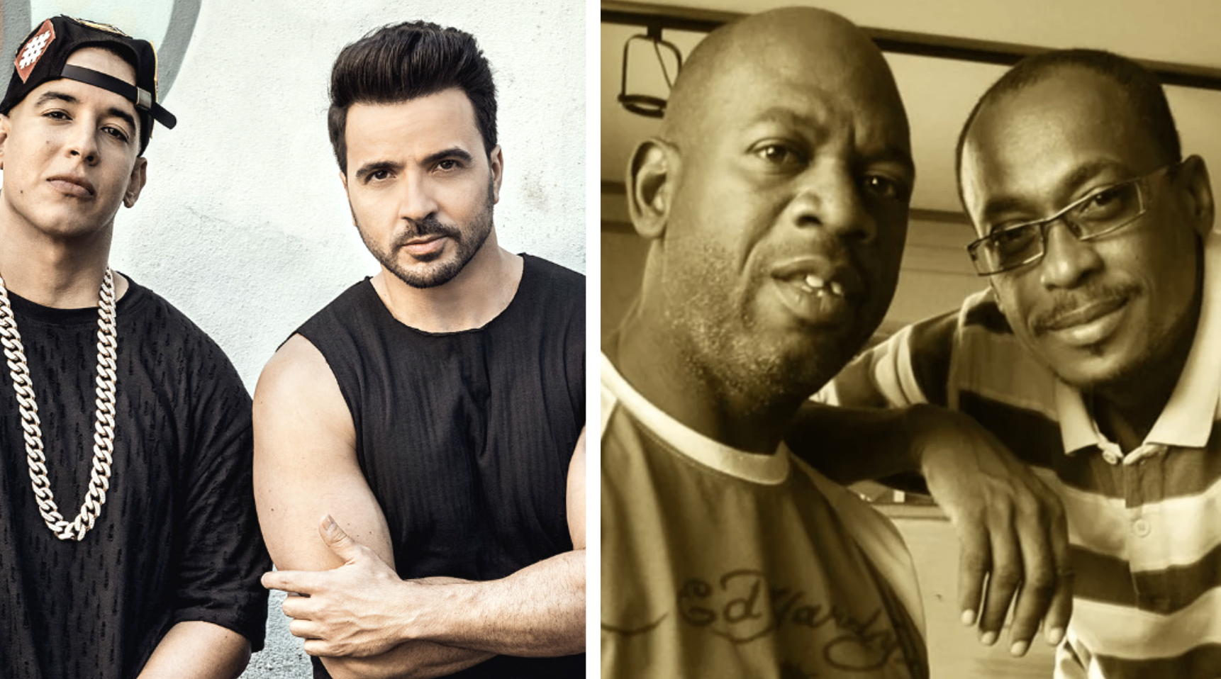 Latin duos Daddy Yankee& Luis Fonsi, Jamaican Producer Duo Clevie and Steely