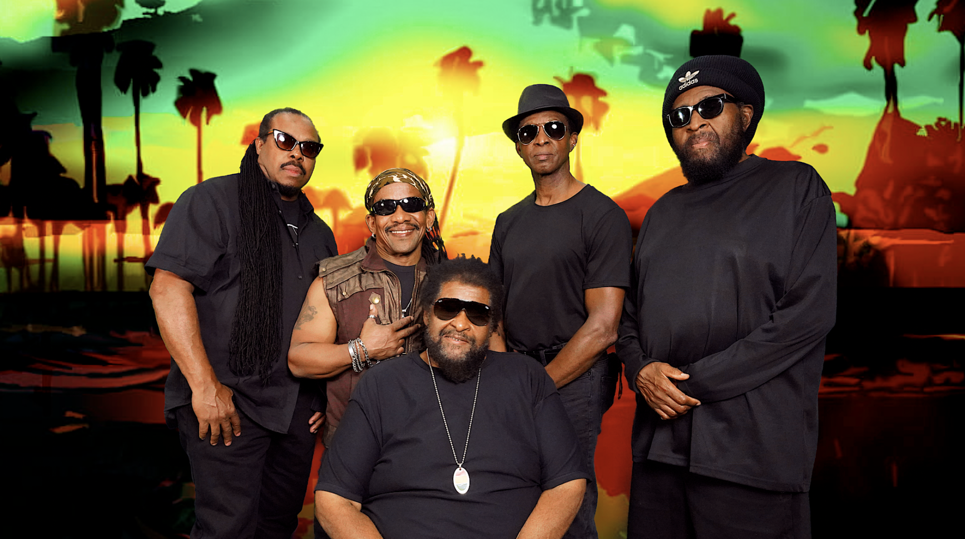 Skatta,Lance Alot Hall, Touter Harvey, Ian Lewis ,Roger Lewis of Inner Circle