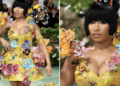 Nicki Minaj Met Gala 2024 Garden Of Time dress