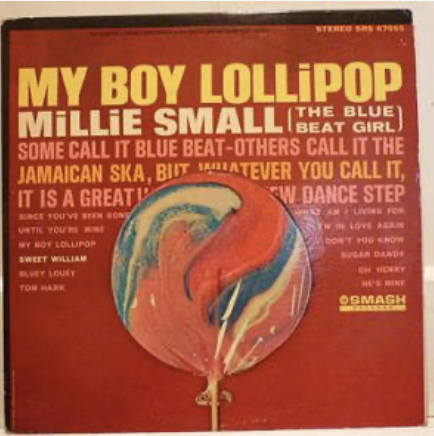 My Boy Lollipop album cover by Jamaican singer Millie Small