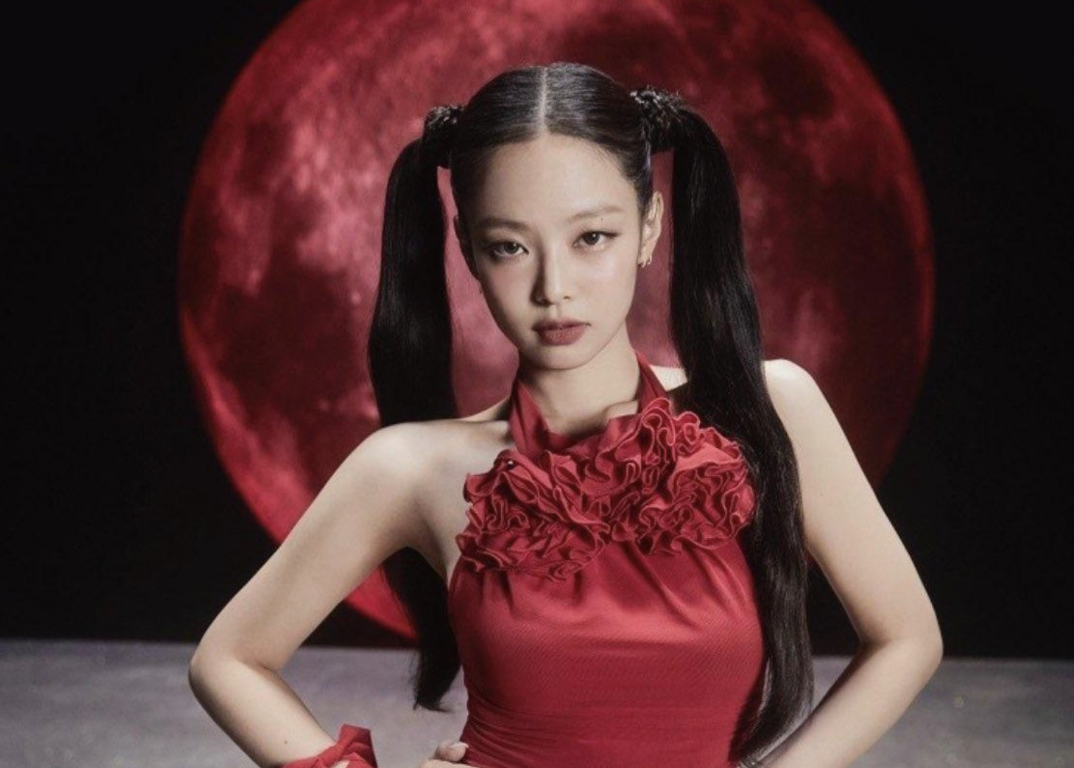 Jennie is the first female K-Pop soloist to earn a Platinum single