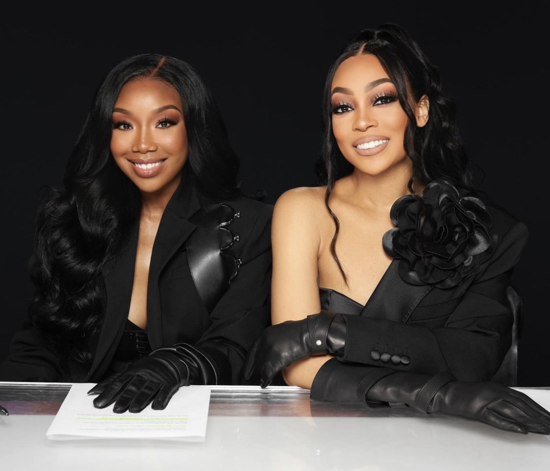 Monica and Brandy