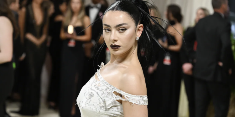 Charli XCX, in May at the 2024 Met Gala, titled 'Sleeping Beauties: Reawakening Fashion.' GILBERT FLORES (VARIETY VIA GETTY IMAGES)