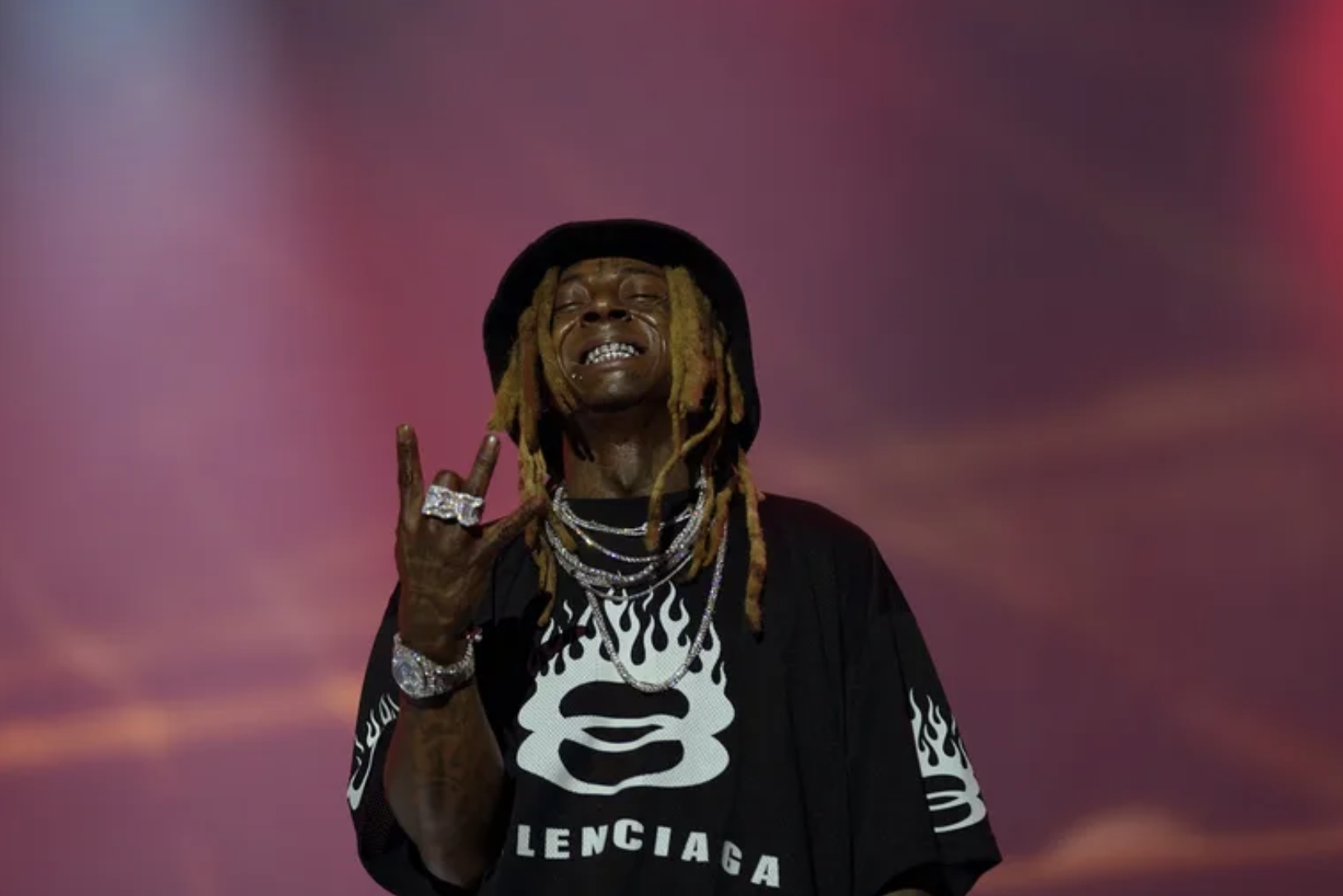 NEW ORLEANS, LOUISIANA - JULY 05: Lil Wayne Day 1 of the 2024 ESSENCE Festival of Culture presented by Coca-Cola at Caesars Superdome on July 05, 2024 in New Orleans, Louisiana. (Photo by Bennett Raglin/Getty Images for ESSENCE)