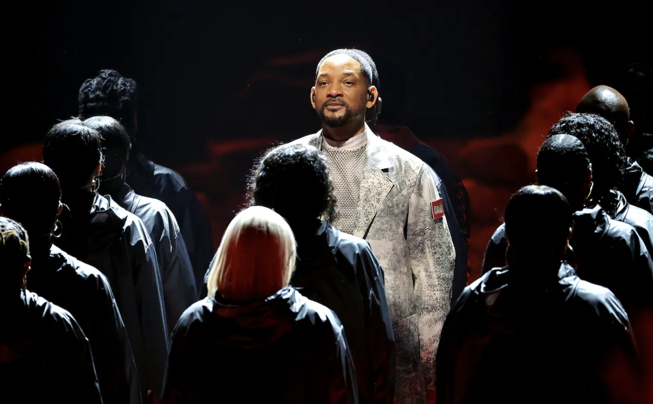 Will Smith during his performance at the BET Awards on June 30. KEVIN WINTER (GETTY IMAGES)
