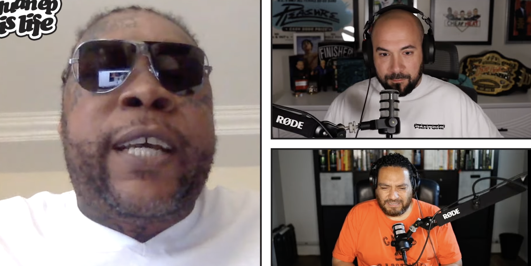 Vybz kartel in interview with Cipher Sounds and Peter Rosenberg of Juan Epstien Podcast