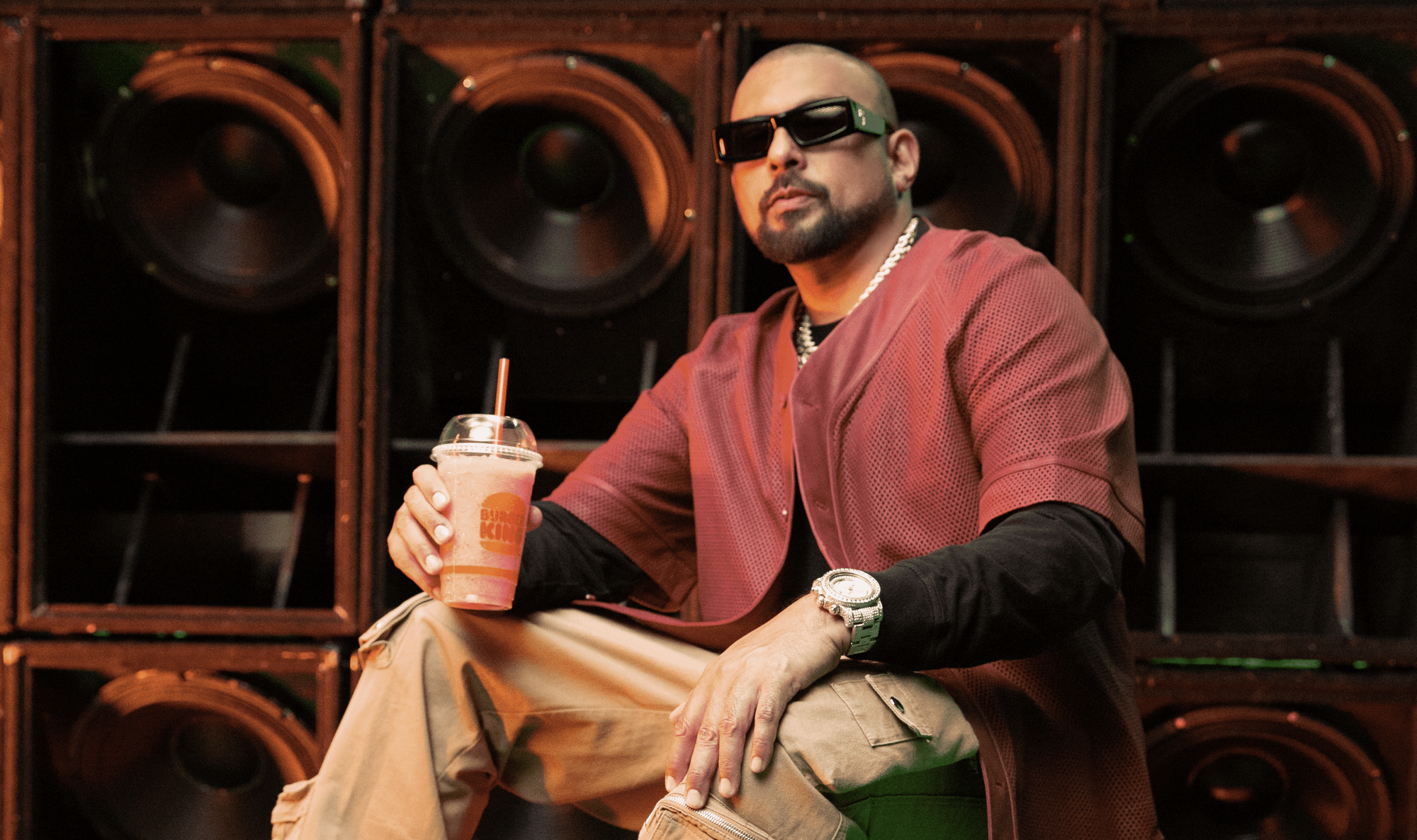 Sean Paul in new Burger King ad