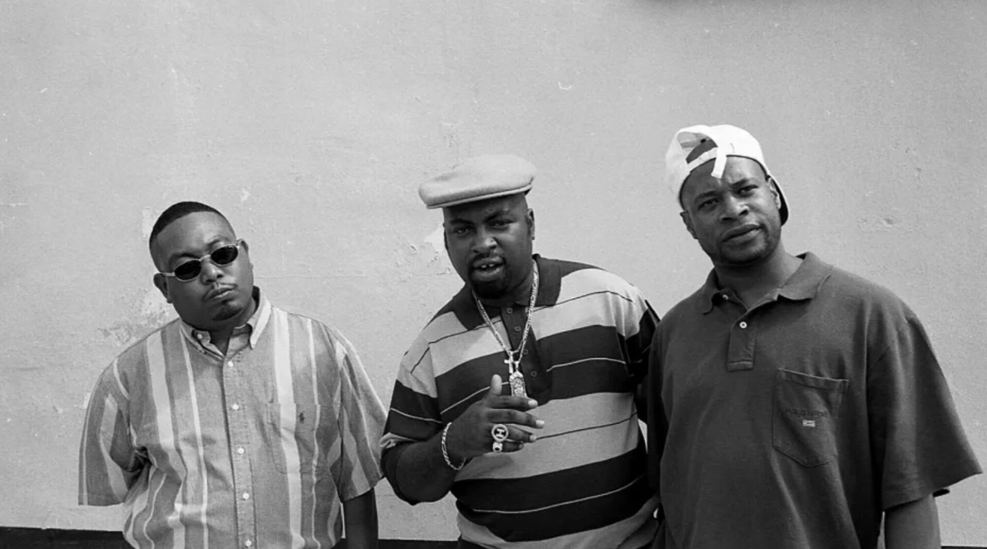 Fresh Kid Ice, Mr. Mixx and Brother Marquis from 2 Live Crew poses for photos while on the set of their video 'Shake A Lil Somethin'' in Liberty City in Miami, Florida in May 1996. Raymond Boyd/Getty Images