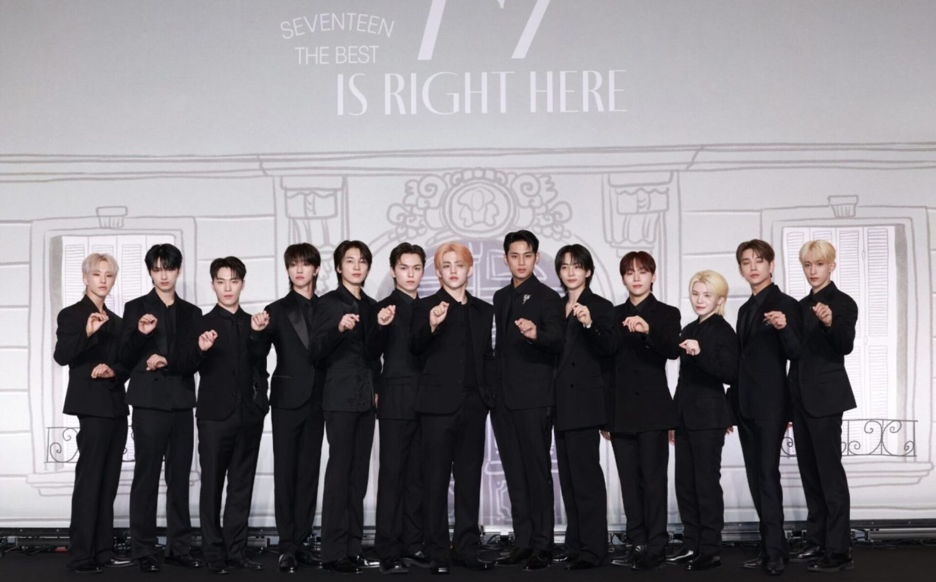 SEVENTEEN. Credit: The Chosunilbo JNS/Getty Images