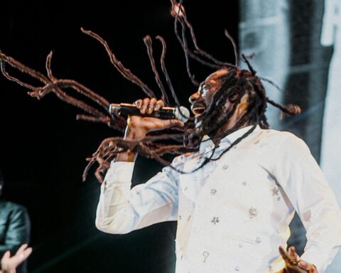 Buju Banton at the Barclays Arena, Brooklyn. New York, November 17, 2024- image by @AMPWORLDMAG