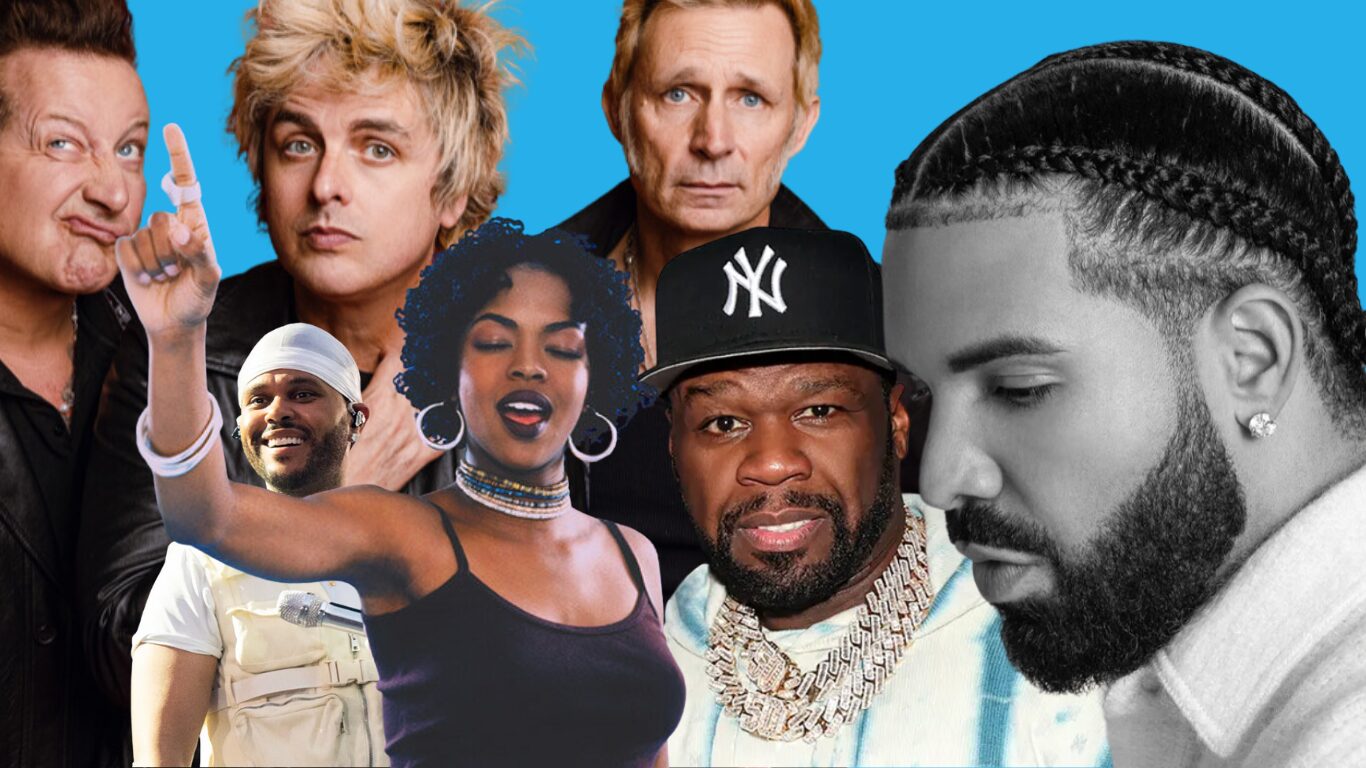 50 Cent, Lauryn Hill, Green Day, The Weeknd, Drake and More Reach New U.K. Certified Milestones