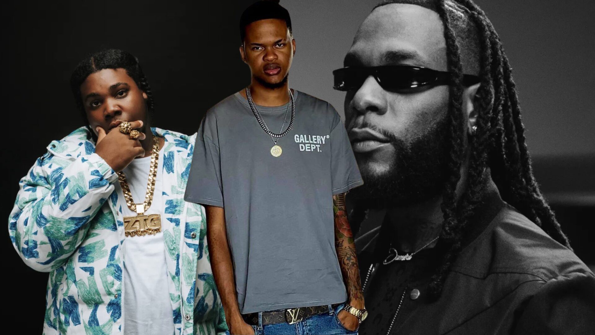 Byron Messia, Jeff Fully Auto, Burna Boy