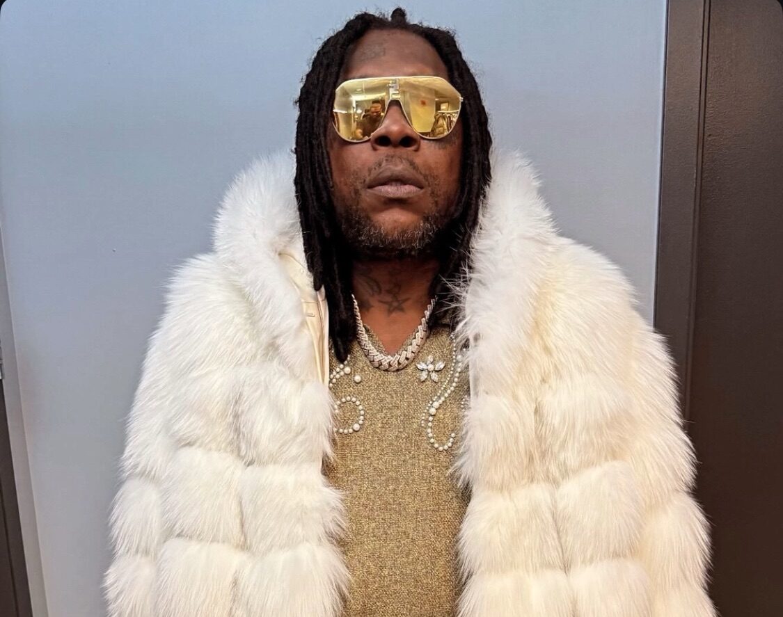 Vybz Kartel backstage at The Barclays April 11, 2025