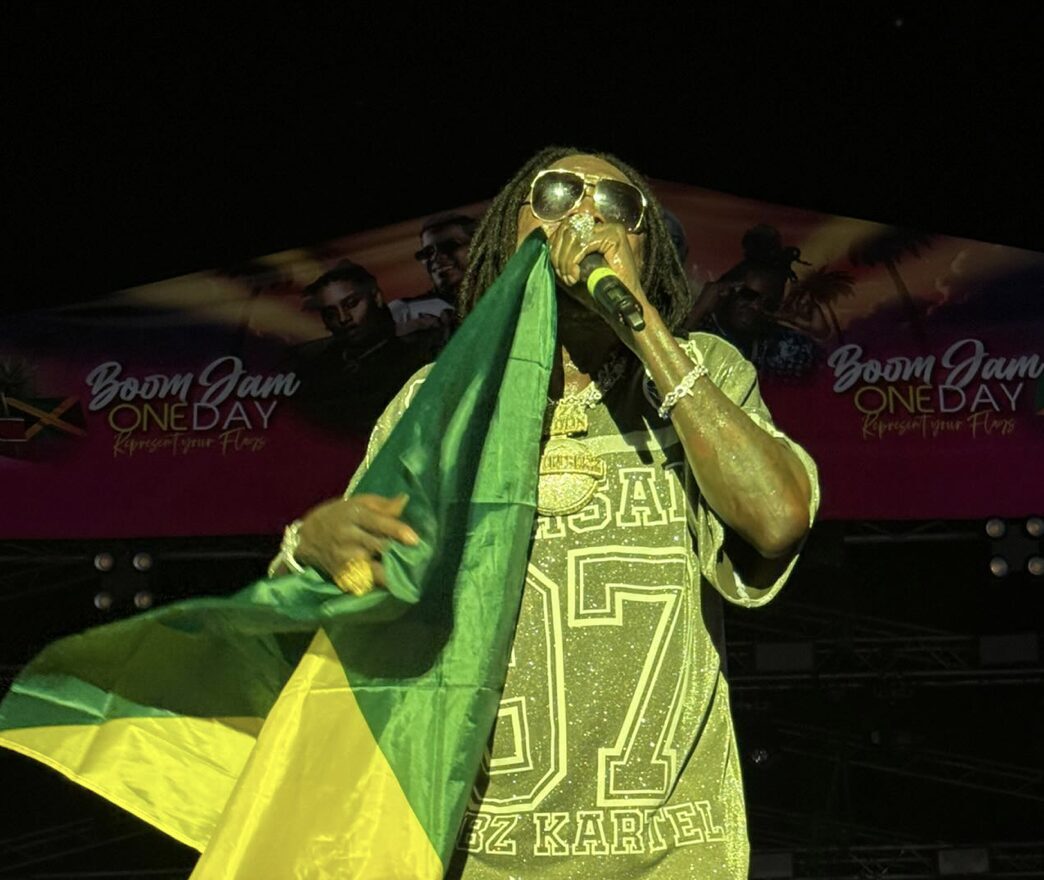 Vybz Kartel performed in French Guiana for the first time