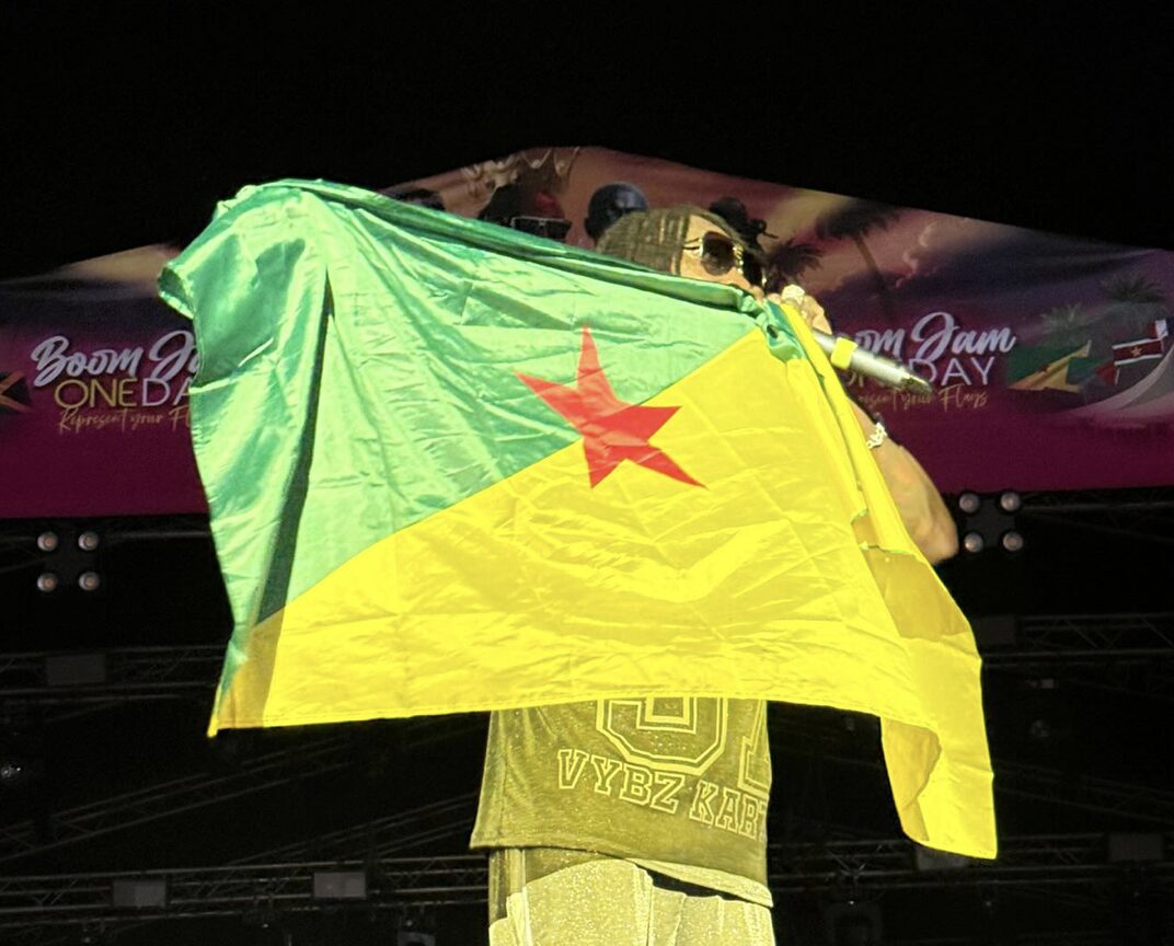 Vybz Kartel performed in French Guiana for the first time