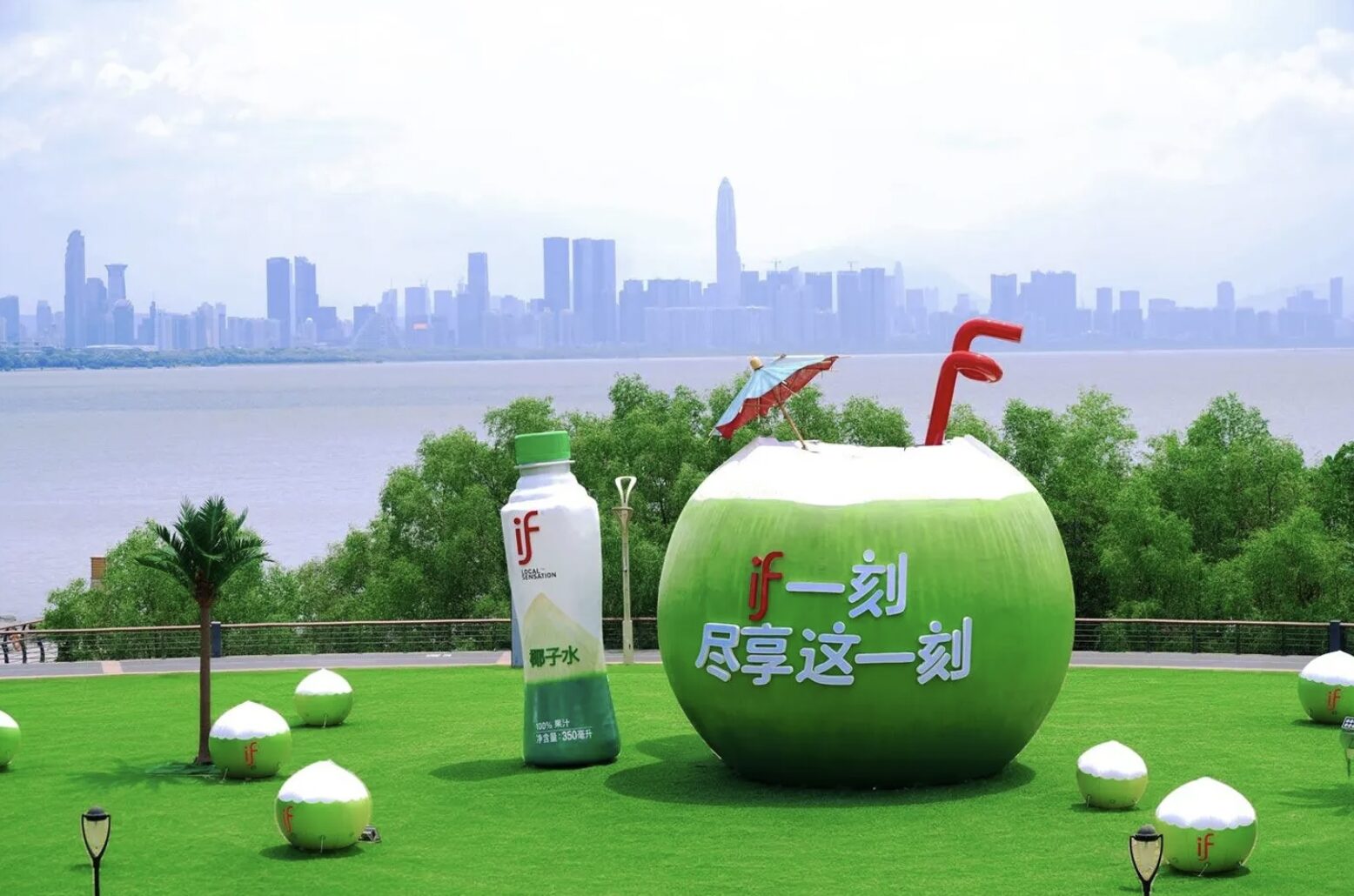 IF quickly established itself in China, where it dominates the coconut water market with over a third of the share