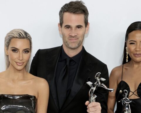 Kim Kardashian, Emma Grede, and Jens Grede