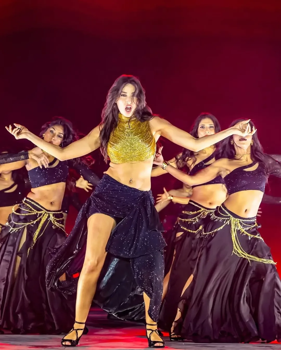 Nora Fatehi- Photo via UNTOLD Dubai