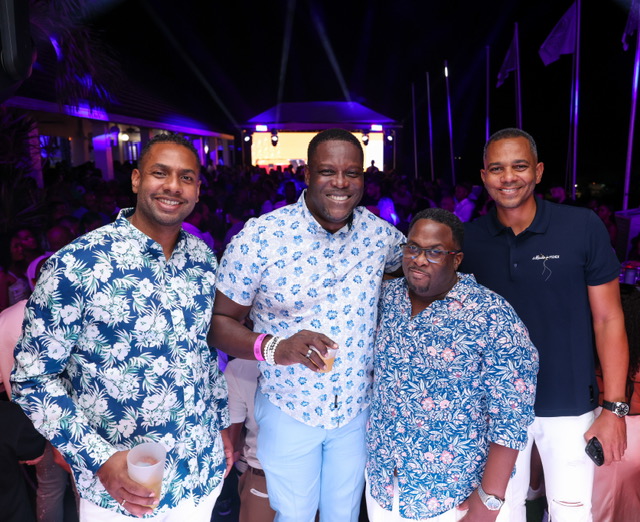 Scottish Society Directors Kamal Bankay, Stephen Price, Gregory Wright, and Dr. Hugh Anthony Roberts
