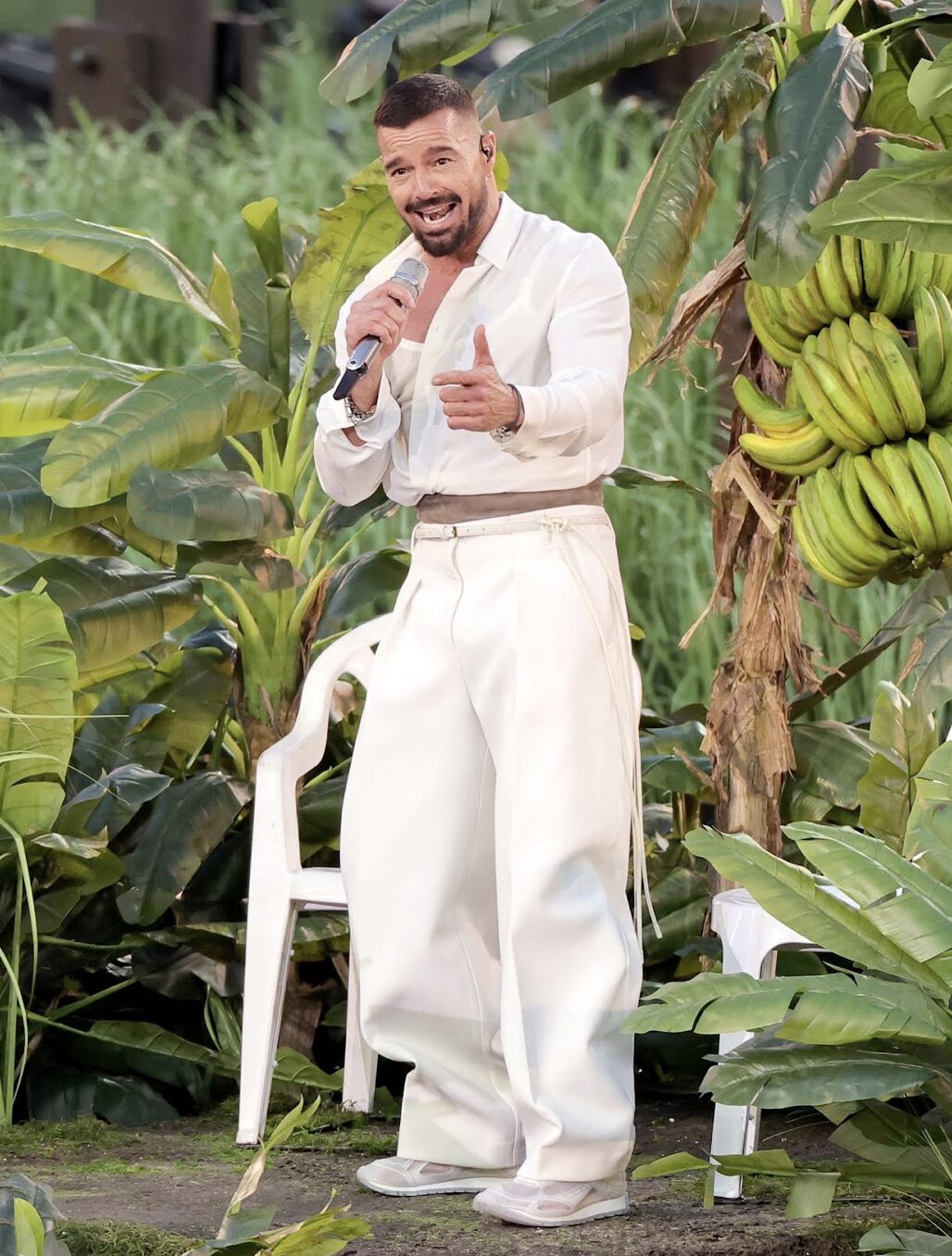 Ricky Martin at Superbowl LX