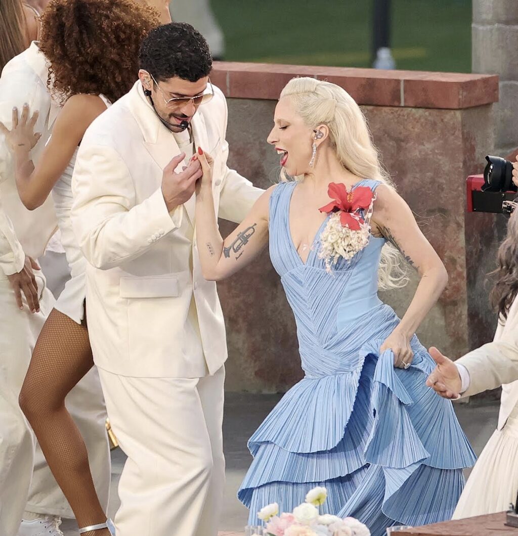 Lady Gaga made a special appearance in the Super Bowl LX Halftime to perform “Die With A Smile"
