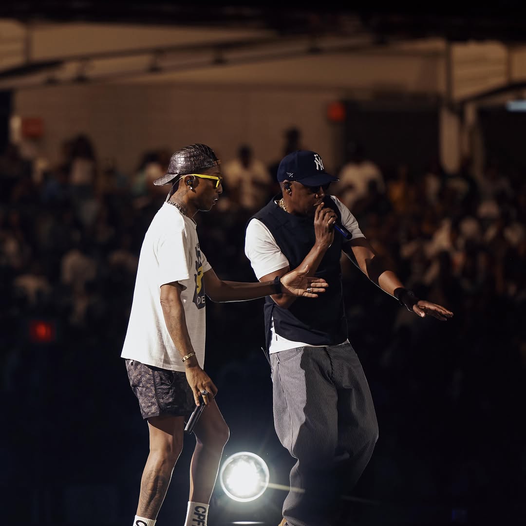 Pharrell and Jay-Z
