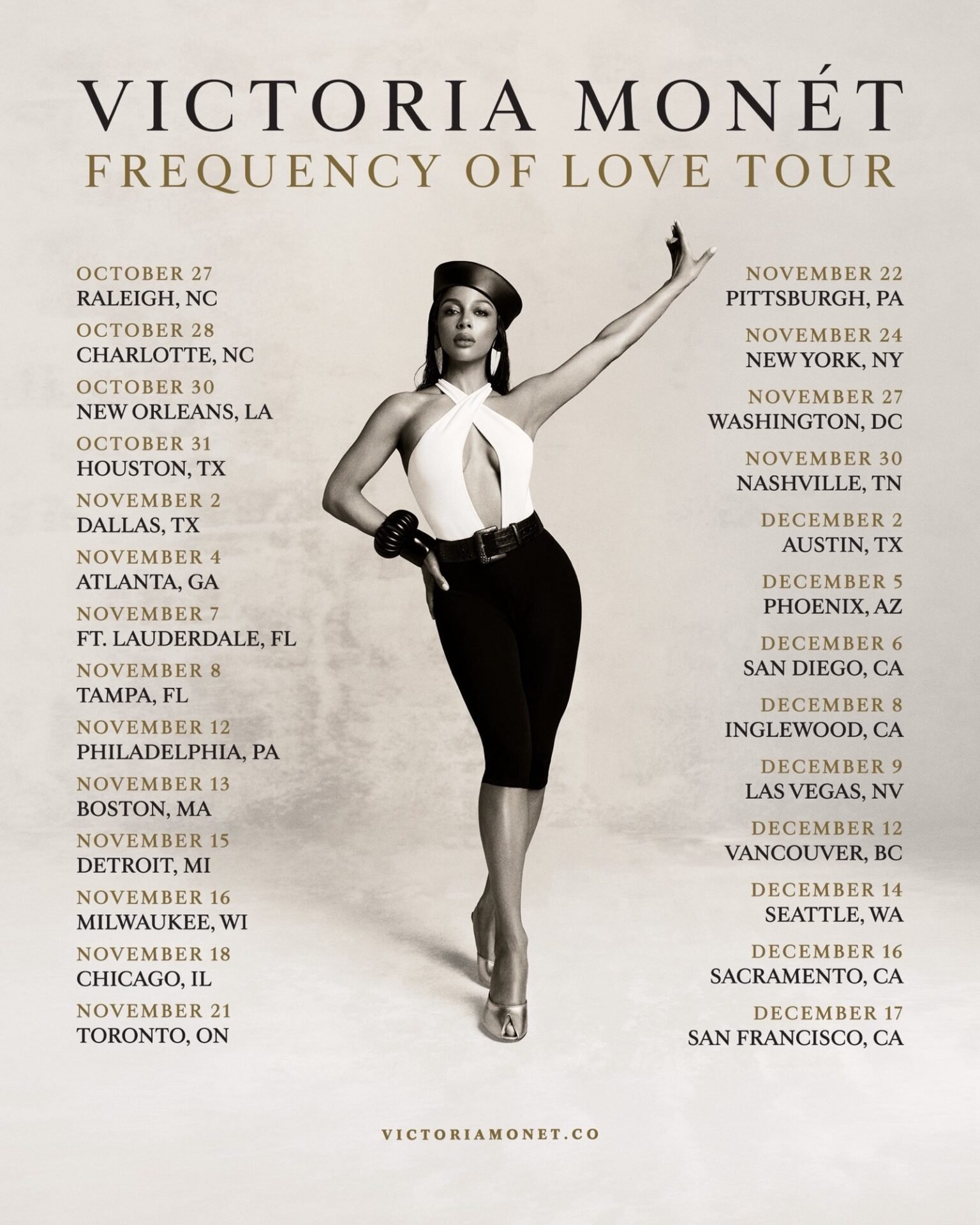 Victoria Monét Is Taking Frequency of Love Across North America